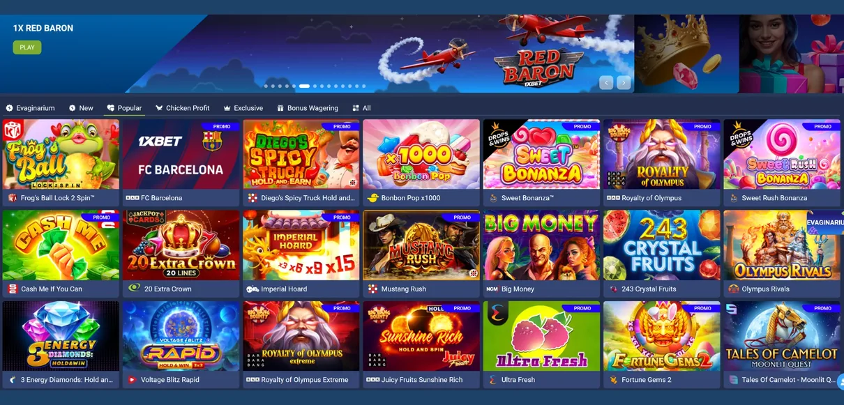 1xbet casino